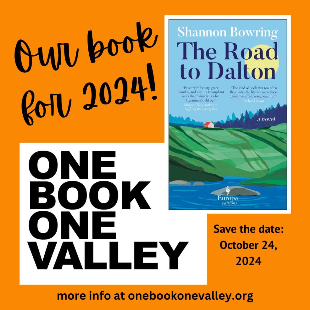 Our book for 2024 is The Road to Dalton by Shannon Bowring. 